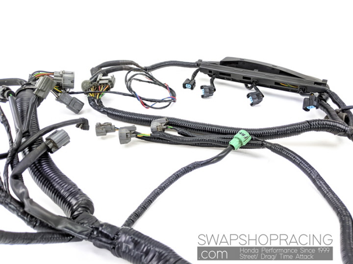 OBD2B TO OBD1 ECU Jumper Conversion Wring Wire Harness For Honda Acura 98-02