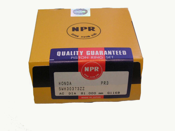 NPR Honda B-Series Piston Ring Set 84mm+