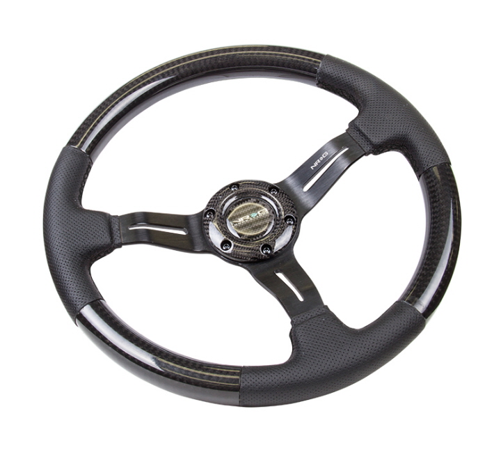 Adapter For 90-93 Accord Dark Wood Aluminum Center Deep Dish Steering Wheel