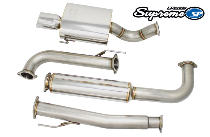 GReddy Supreme SP Exhaust System 96-00 Civic Hatchback (76mm Piping)