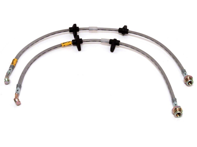 Pro Braking PBF2580-TRD-BLA Front/Rear Braided Brake Line 