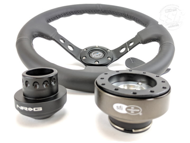 NRG QuickRelease Package 4 (Quick Release, Hub, Steering Wheel)